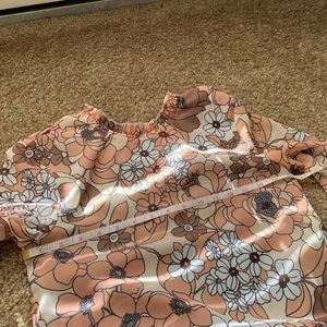 Missguided floral dress Xs/00 size